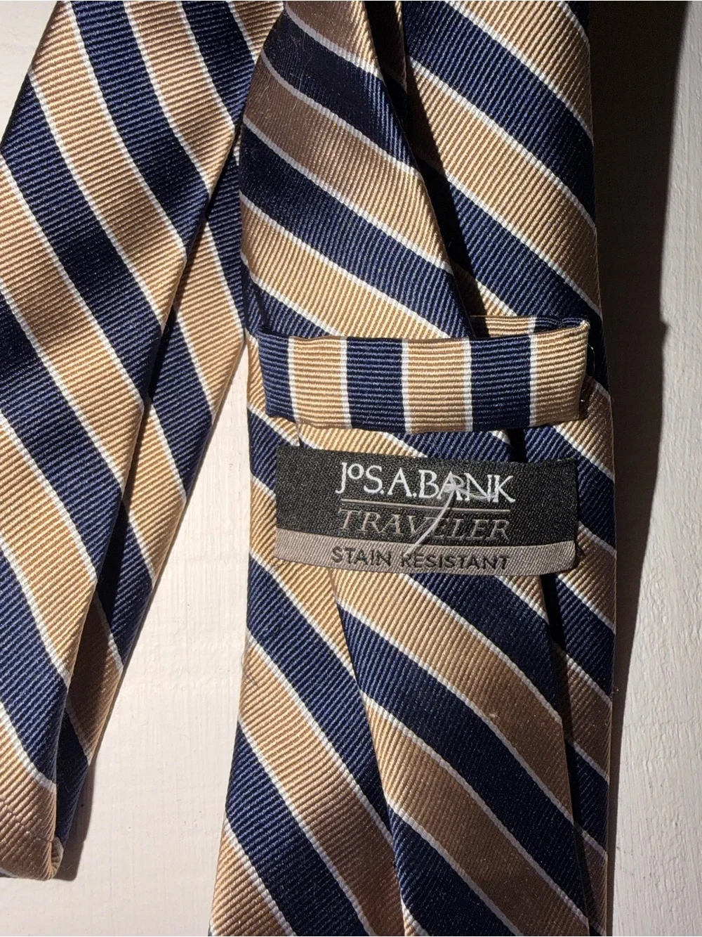 JoS. A. Bank Traveler Collection 100% Silk Striped Men’s Tie